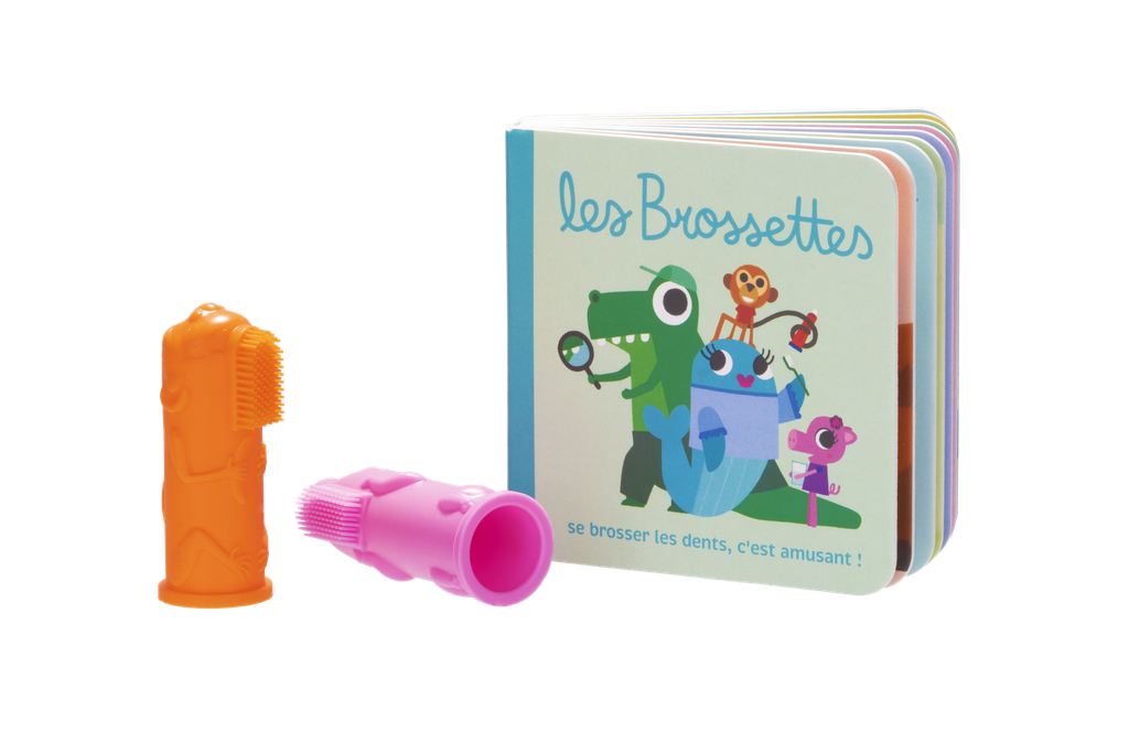 MINI COFFRET LIVRE FR + 2 BROSSETTES