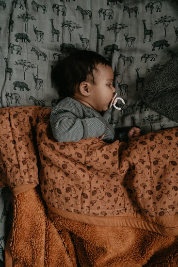 COUVERTURE HIVER BERCEAU 75x100cm TOG2.0 SNOOZEBABY GOTS
