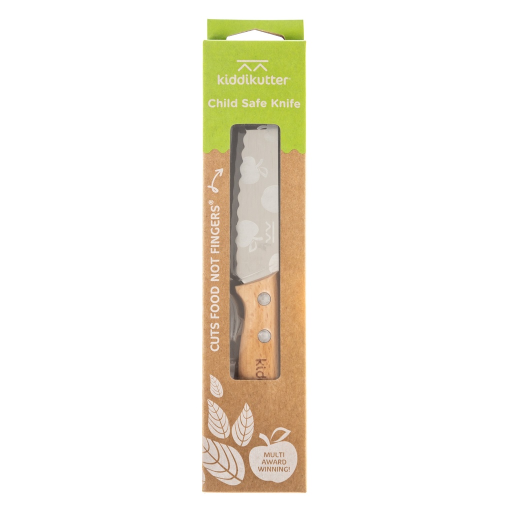 COUTEAU D'APPRENTISSAGE KIDDIKUTTER BOIS