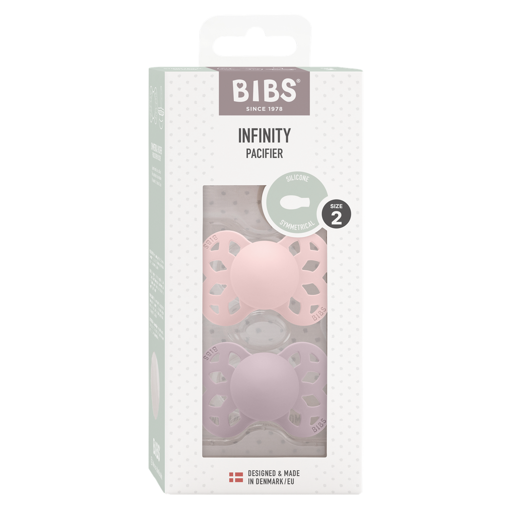 PACK x2 BIBS INFINITY SYMETRIQUE SILICONE T2