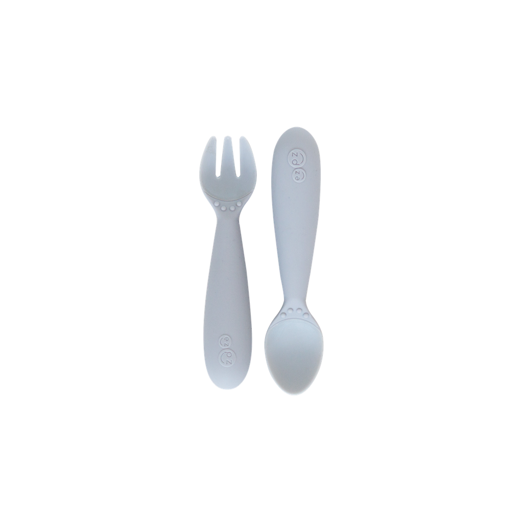 [EUMUP003] MINI USTENSILS EZPZ (GRIS ETAIN)