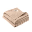 2-PACK MUSLIN CLOTH 70X70CM BIBS