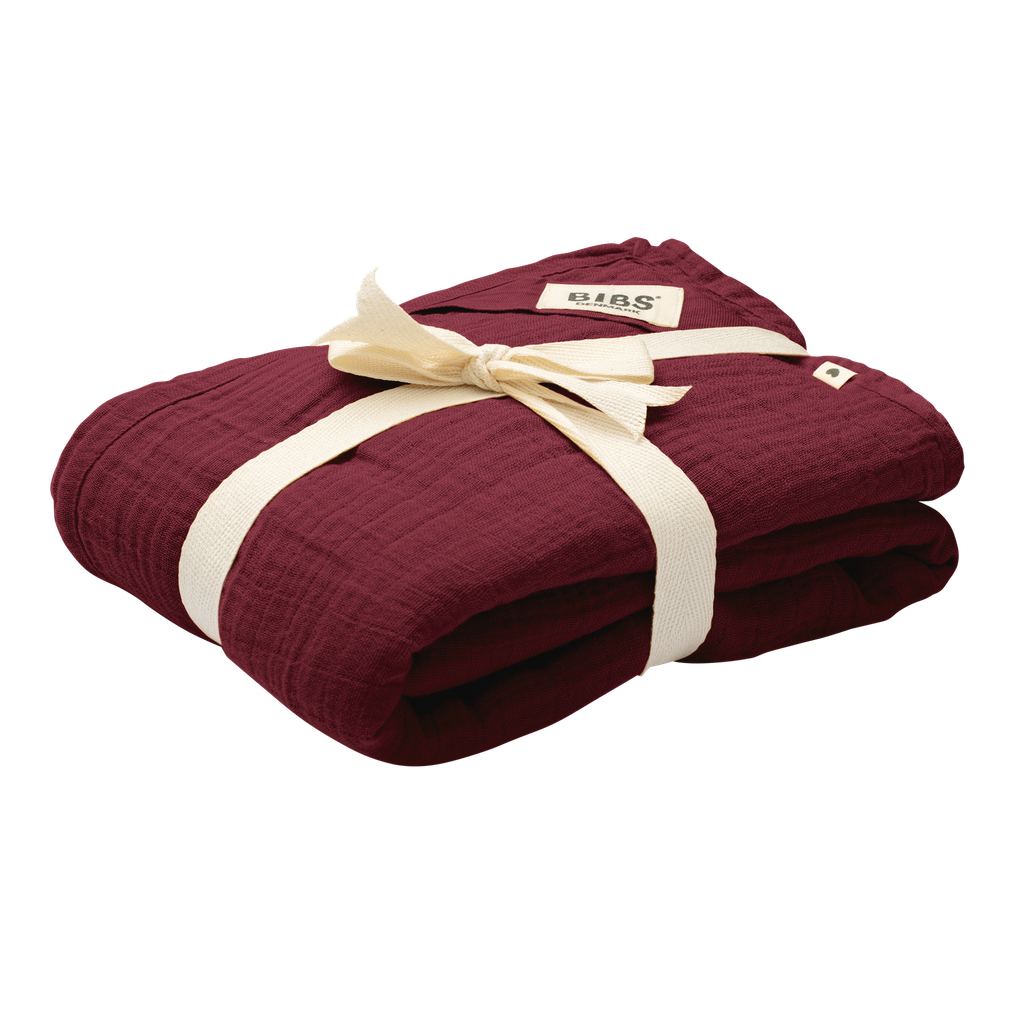 MUSLIN SWADDLE 120X120CM BIBS