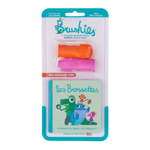 MINI COFFRET THE BRUSHIES LIVRE FR + 2 BROSSETTES