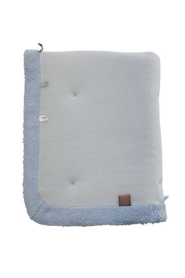 [558] TAPIS DE JEU REMBOURRÉ SNOOZEBABY ORGANIC (FRESH BLUE)