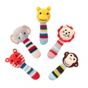 CROCHET ANIMAL RATTLES JUNGLE 
