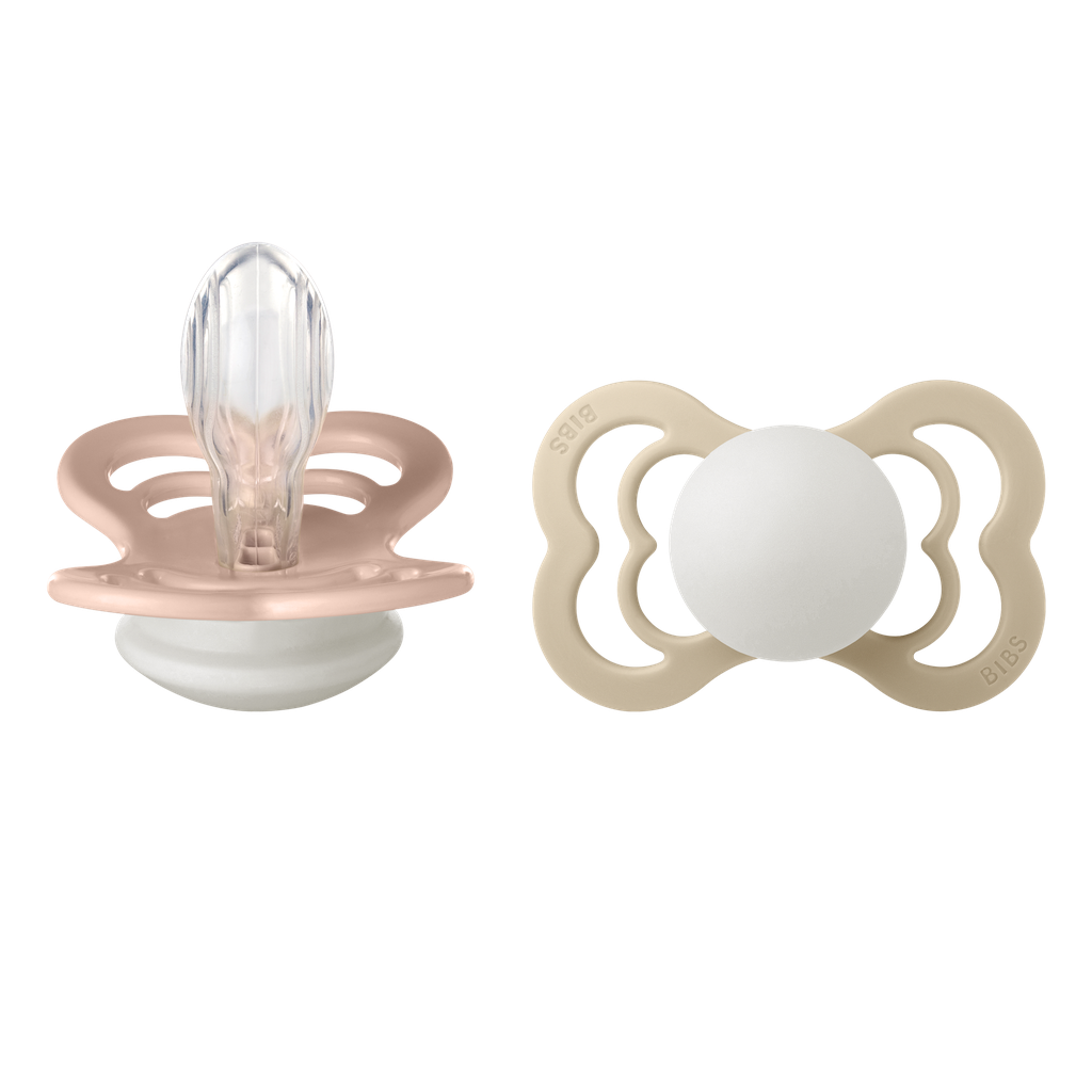 PACKx2 BIBS SUPREME SYMETRIQUE SILICONE T2