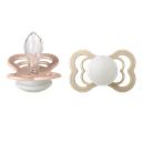PACKx2 BIBS SUPREME SYMETRIQUE SILICONE T2