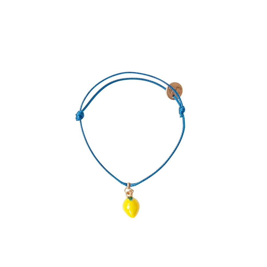 [A0229] FRUCHTIGES ARMBAND (Citron)