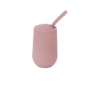 HAPPY CUP LID AND STRAW EZPZ