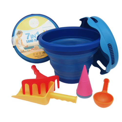 SET DE 7 JEUX DE PLAGE COMPACTOYS