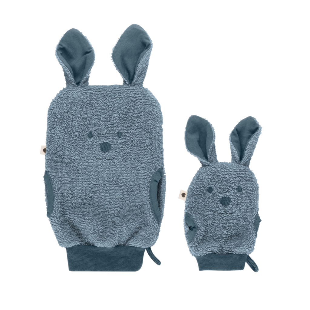 SET X2 GANTS DE TOILETTE BIBS