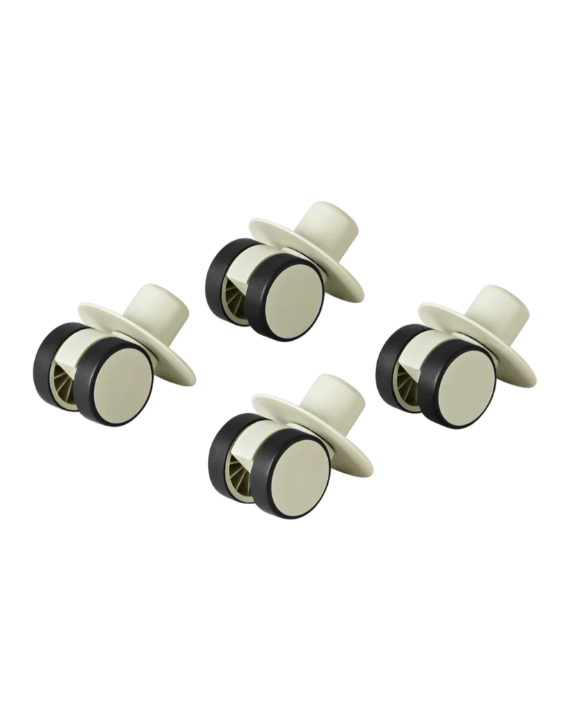 [M-WNP-4XS-NA-DG] SWIRLY WHEELS x4 MODU (DUSTY GREEN)