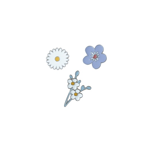 [A1125] ANSTECKNADELN FLOWER COLLECTION