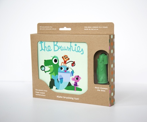 BOOK SET DE / NL + 1 TOOTHBRUSH THE BRUSHIES