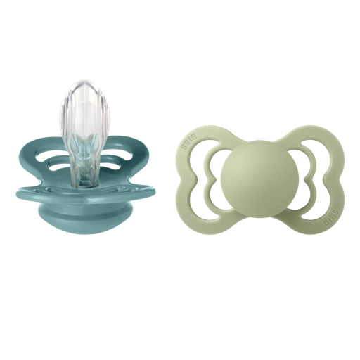 PACKx2 BIBS SUPREME SYMETRIQUE SILICONE T2