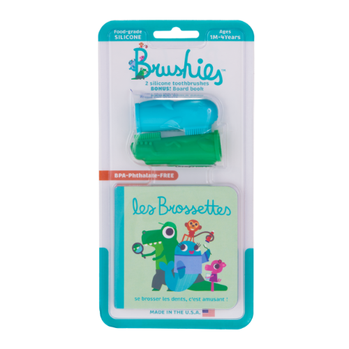 MINI BOOKSET + 2 BRUSHIES