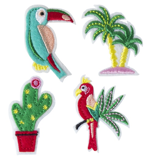[A1001] BROOCHES TROPICAL